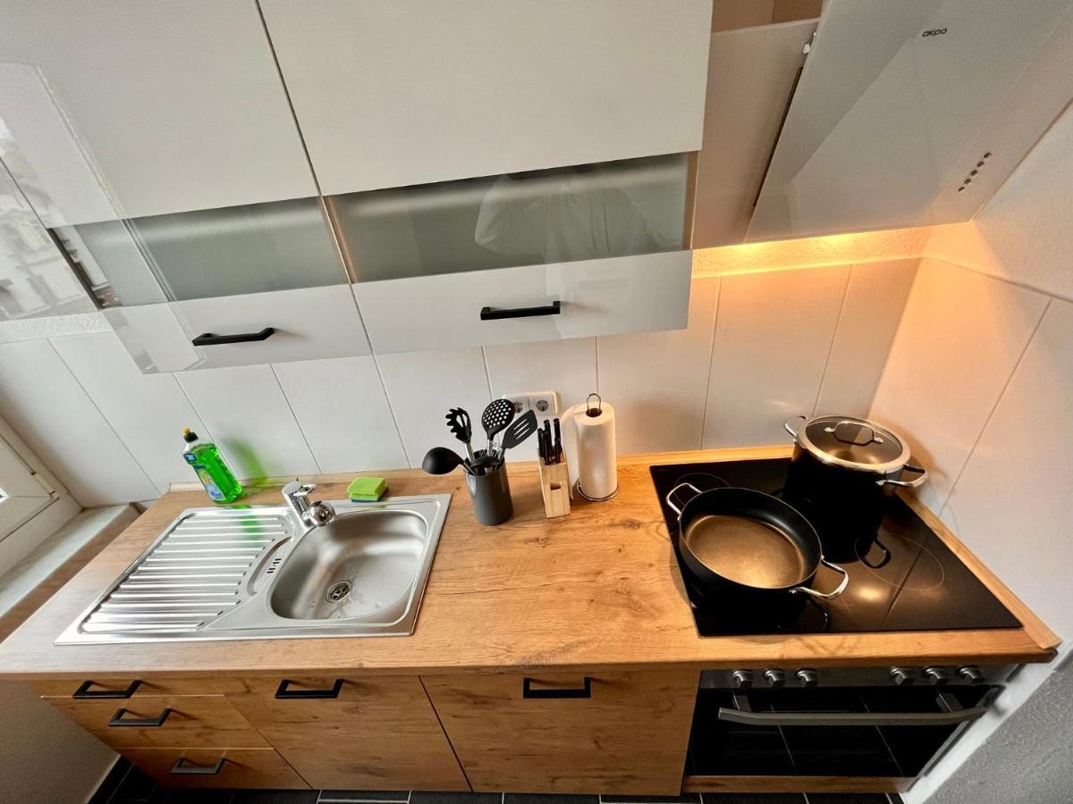 Kmhosting Zentrum Modern Appartement - Kingsize Boxspringbett Chemnitz Exterior photo